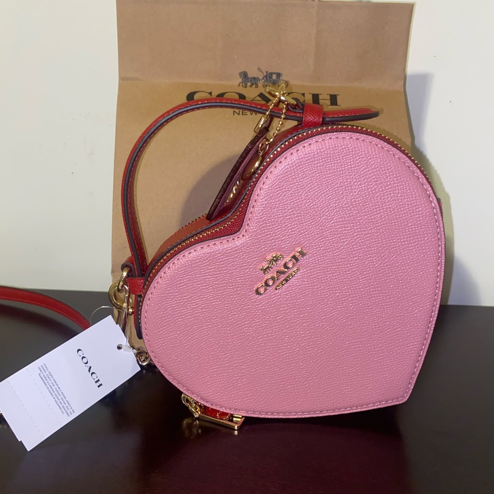 Coach heart bag